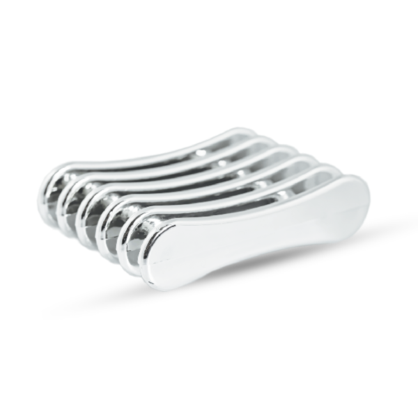 CN Asztali ecsettartó - fekvőrendező - Ezüst